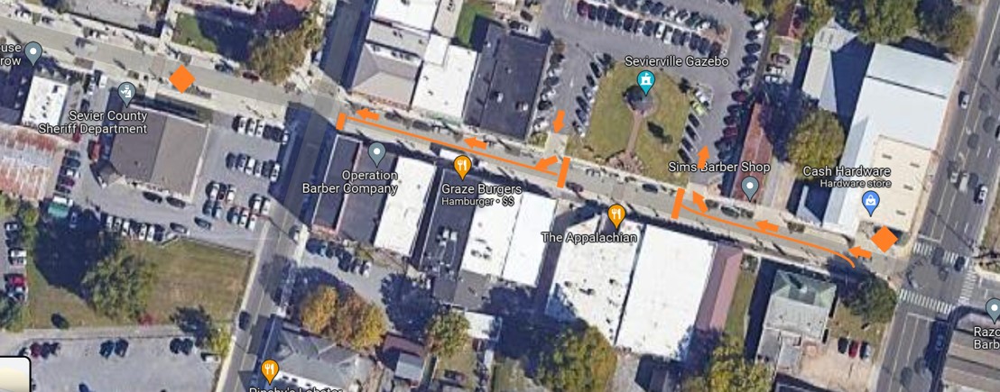 Downtown Crosswalk Repairs Scheduled to Begin January 22